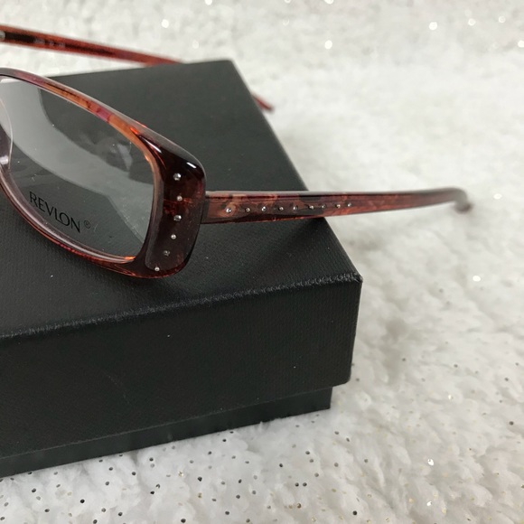 Revlon Accessories Revlon Red Studded Eyeglasses New Poshmark